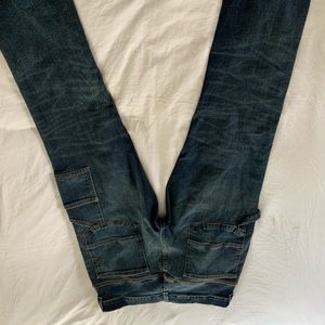 Cargo straight fit jeans